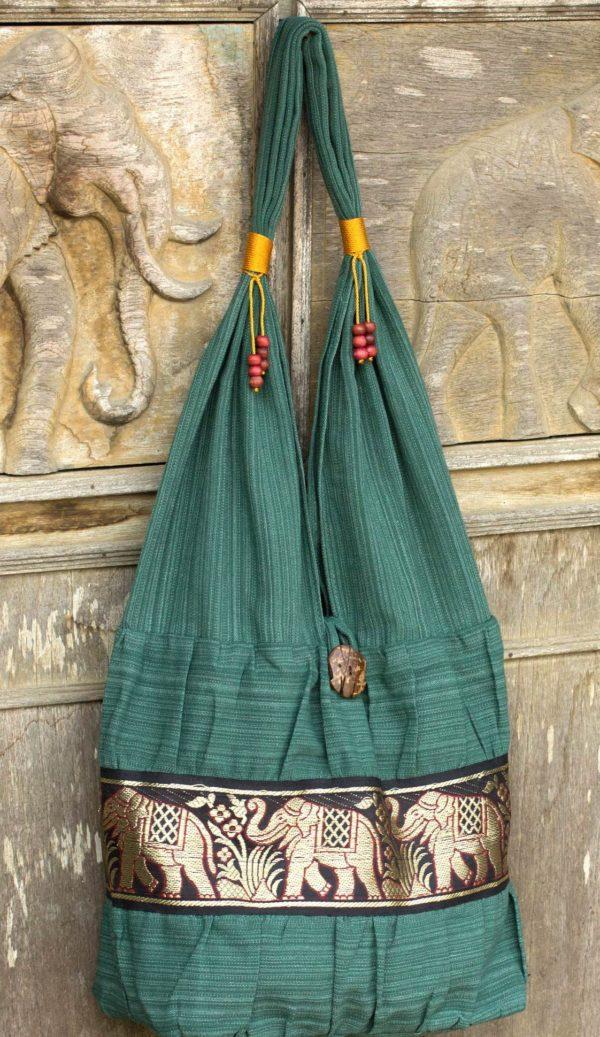 Emerald Thai Elephant Bag